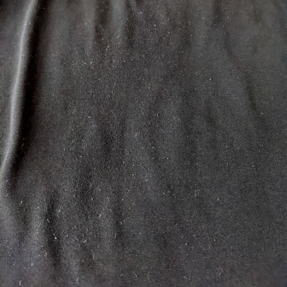 Karl Lagerfeld Black Long Sleeve Ruffle Chest Blouse Medium - Picture 8 of 10